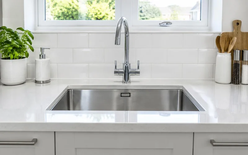 Kitchen after cleaning